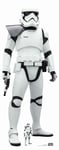 First Order Stormtrooper Cardboard Cutout Black Pauldron The Rise of Skywalker