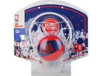 Wilson Wilson Nba Team Detroit Pistons Mini Hoop Wtba1302det Blå En Storlek