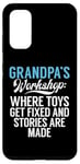 Coque pour Galaxy S20 Atelier de grand-père où les jouets se fixent Nouveau grand-père