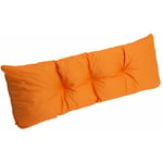 Coussin pour palettes 120 x 40cm, coussins canapé, coussin de jardin, coussin de sol/ coussin palette in-extérieur Orange Setgarden