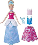 HASBRO, Poupée Princesse Mannequin – Cendrillon avec ses tenues, HASE9591