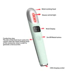 Eye Massager Wand With Heating Red Lighting 3 Modes Vibration 3 Strengths BGS