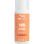 Wella Daily Care Nutri Enrich Deep Nourishing Shampoo 50 ml (820,00 kr / 1 l)