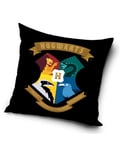 Hogwarts Elevhem - Kuddfodral 40x40cm - Svart