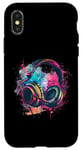 iPhone X/XS Headphones Music DJ Music Headphones Splash EDM Music Lover Case