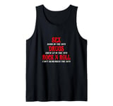 SEX DRUGS ROCK N ROLL FUNNNY Tank Top