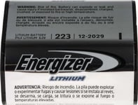 Energizer El223 - Batteri Cr-P2 - Li/Mno2 - 1500 Mah