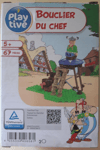 BOUCLIER DU CHEF ( ASTERIX )  PLAY TIVE CLIPPYS -  SET 67 PIECES COMPATIBLE LEGO