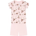 Hust & Claire Pyjamas med t-skjorte og shorts, Rose