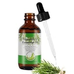 Rosemary Oil 60ML Huile de Romarin pour Cheveux Sourcils Et Cils Huile Essent...