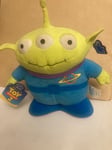 Applause Disney Pixar TOY STORY 2 ALIEN green PLUSH 3 eyed with new tags 10”