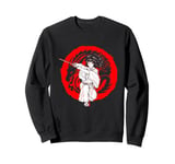 Kanji Japan Katana Sword Japanese Girl Dragon Ninja Samurai Sweatshirt