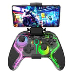 1-pack Trådlös Spelkontroll Android iOS, PC, Switch, PS3, PS4 Programmerbar Motor Vibrationskontroll