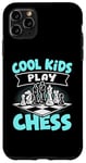 Coque pour iPhone 11 Pro Max Échecs Enfants Joueurs D'échecs