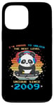 Coque pour iPhone 13 Pro Max Né en 2009 Birthday Panda Gaming Unlock The Next Level