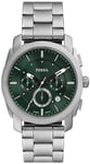 Fossil Machine Mens Silver Watch FS6079 Stainless Steel (archived) - One Size