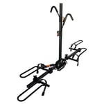 Swagman XTC2 Hitch Bike Rack (1-1/4 Inch and 2 Inch Receiver) - 2 Bicycle Carrier - Foldable Arm for Easy Access - Rear Car Bike Rack Hitch