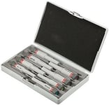 Coffret de Tournevis - Jeu de 8 Pièces Micro Tech pour Vis TORX - Outils de Vissage Professionnels et de Précision pour Atelier - Grande Résistance - Outillage à Main - AEX.J2