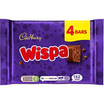 Cadbury Wispa Chocolate Bar, 4 x 23.7g