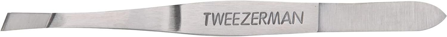 New Professional Stainless Steel Slant Tip Tweezerette Tweezer Gra Fast Shippin