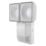 LEDVANCE Projecteur LED Endura Spot Blanc 16W 1500lm 50D - 840 Blanc Froid | IP55 - Détecteur de mouvement et de lumière - Symétrique