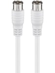 Pro F-Quick SAT antenna cable (80 dB) 2x shielded 2.5m