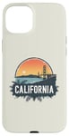 Coque pour iPhone 15 Plus Souvenir rétro avec horizon californien