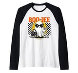 Funny Halloween Cute Girl Ghost Boo-Jee Girly Spooky Season Raglan Baseball Tee