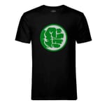 T-Shirt Homme Col Rond Hulk Point Super Héros Bd Film Geek