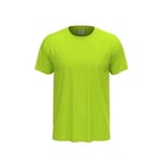 Stedman Classic Men T-shirt Limegrön bomull 3XL Herr