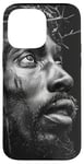 Coque pour iPhone 14 Pro Max Jésus Noir, Christianisme, Église, Christ, Jésus