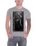 Bruce Springsteen T Shirt Wintergarden Photo Logo New Official Man Grey XXL Grey