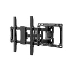 Full Motion TV Stand 32-Inch-80 Inches – Swivel and Tilt TV Wall Bracket, Extendible up to 605 mm, VESA up to 800 x 600, Max Load 75 kg, Black