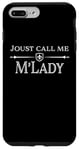 Coque pour iPhone 7 Plus/8 Plus Costume de fête de la Renaissance My Lady Joust Larp