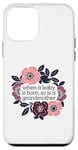 iPhone 12 mini When a baby is born so is a Grandmother Case