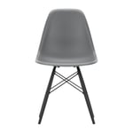 Vitra Eames Plastic Side Chair RE DSW stol 56 granite grey-black maple