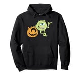 Halloween Monsters Inc Mike With Pumpkin Pullover Hoodie