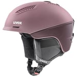 uvex Ultra - Casque de Ski pour Hommes et Femmes - Réglage de la Taille Individuel - Ventilation Optimisée - Bramble Matt - 51-55 cm