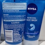 NIVEA Daily Essentials Refreshing Facial Wash with moisturising -150ml ( 3 Pack