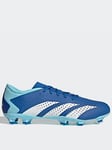 adidas Mens Predator Accuracy Low 20.3 Firm Ground Football Boot - Blue, Blue, Size 10, Men