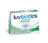 Luvbiotics Gut Health Supplement -Live Gentle Cultures +Turmeric Root Powder 30