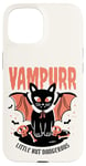 iPhone 15 Vampurr Little But Dangerous Cat Cute Vampire Design Case