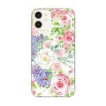 Coque Iphone 12 PRO MAX fleur pastel