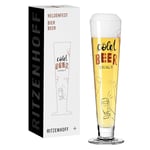 RITZENHOFF 1011016 Verre à bière 330 ml – Série Heldenfest – Motif n° 16 rond et multicolore – Fabriqué en Allemagne