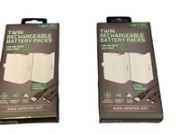 Venom Xbox One Rechargeable Battery Twin Pack: X2 White (Xbox One) New