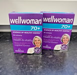 Wellwoman Vitabiotics 70+ Tablets | Vitamins & Nutrients | Pack of 2