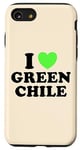 Coque pour iPhone SE (2020) / 7 / 8 I Love Green Chili Nourriture épicée au piment chaud rôti au Nouveau-Mexique