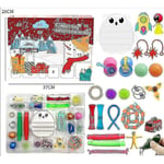 Julkalender med Fidget Toys - Stressreducerande Fidget Toys i Blind Box för Barn 13