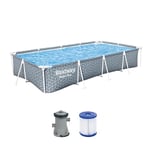 Kit Piscine 3,66 m x 2,01 m x 66 cm