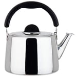 Stainless Steel Tea Pots, 304 Stainless Steel Tea Kettle Whistling Tea Handle, Surgical Stainless Steel Tea for All Stovetops